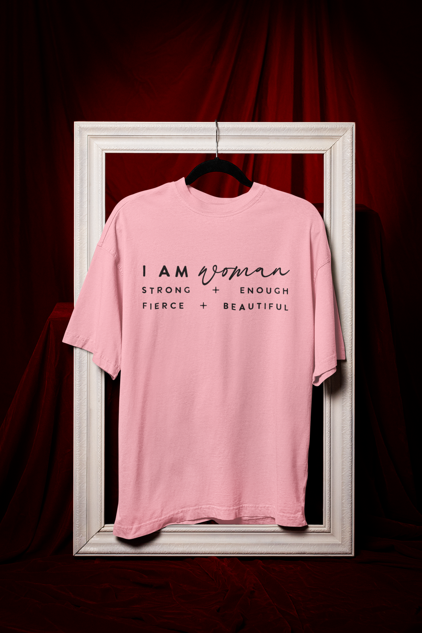 I AM WOMAN - CLASSIC OVERSIZED TEE