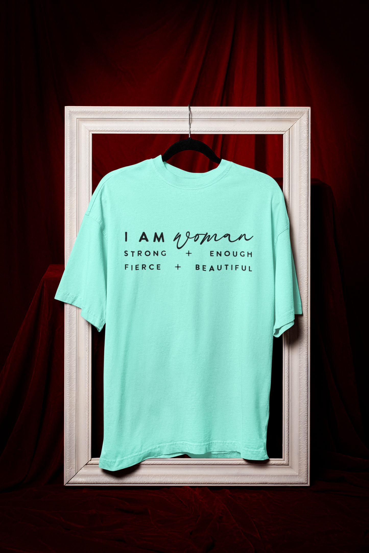 I AM WOMAN - CLASSIC OVERSIZED TEE